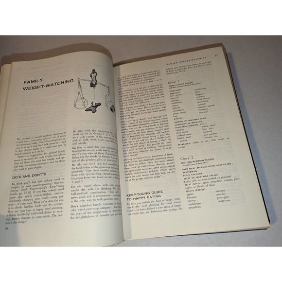 Vintage 1963 Good Housekeeping Cookbook HC First Edition Old School Recipes - Picture 4 of 12